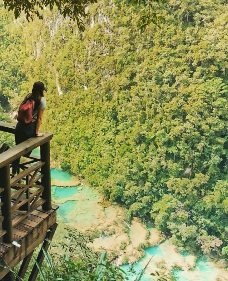 Hotel El Mirador De Tansu Lanquín Zewnętrze zdjęcie